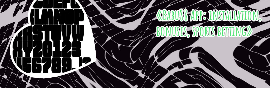 Babu88 font