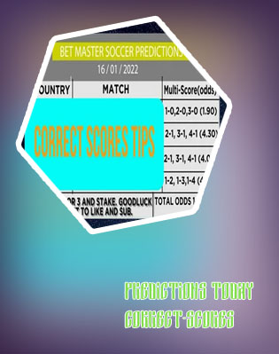 Today correctscores
